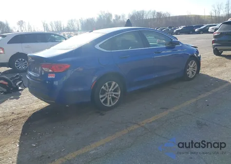 2016 Chrysler 200 Limited из США, поврежденный, VIN 1C3CCCAB1GN160122